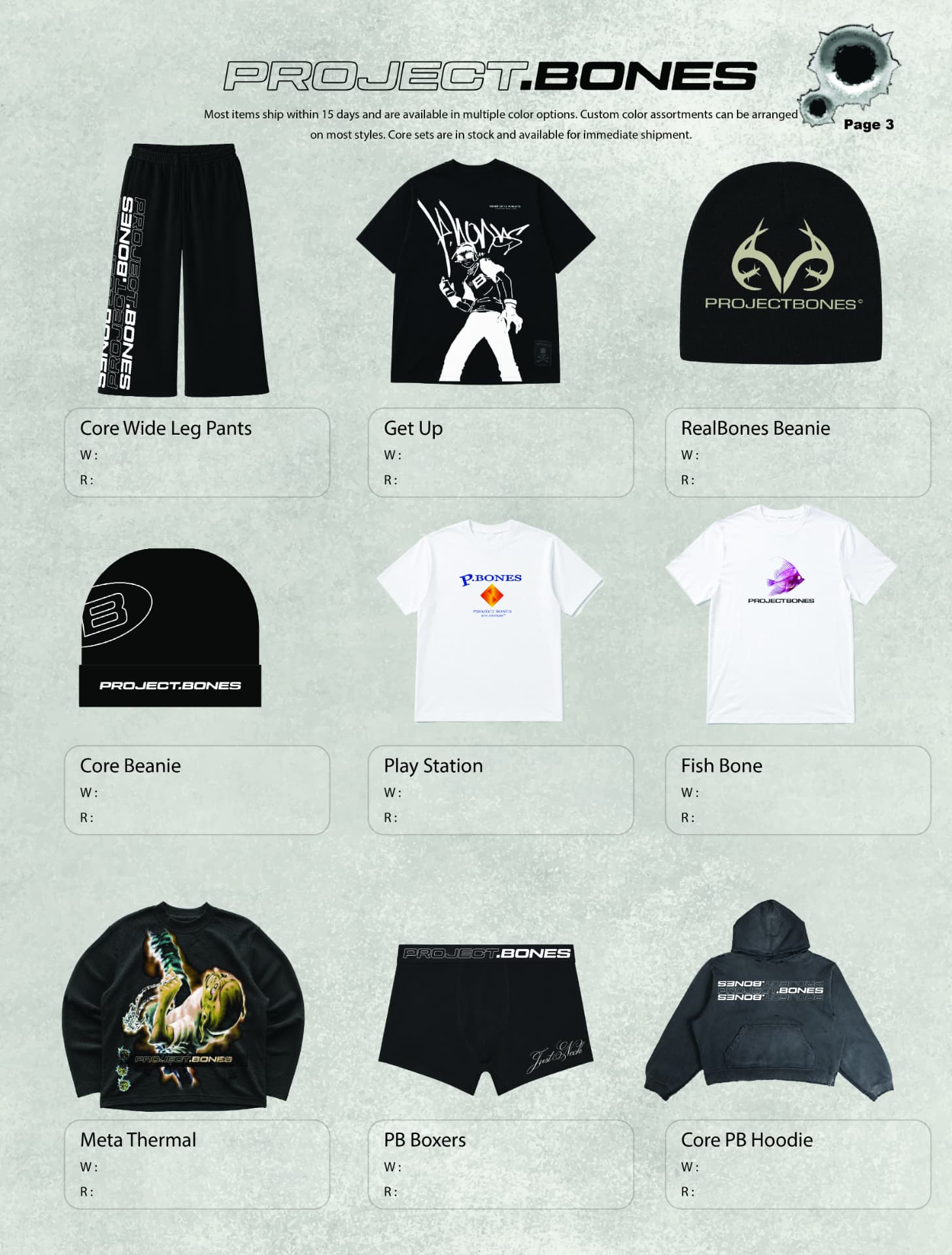 Collection graphics project view 1